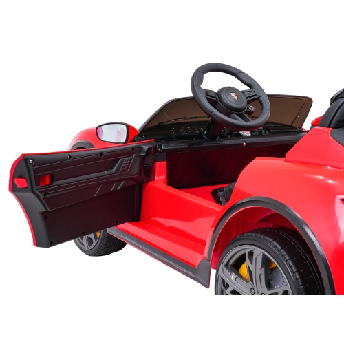 Autko dla dzieci Porsche Taycan Turbo S Czerwony BDM0988.CR